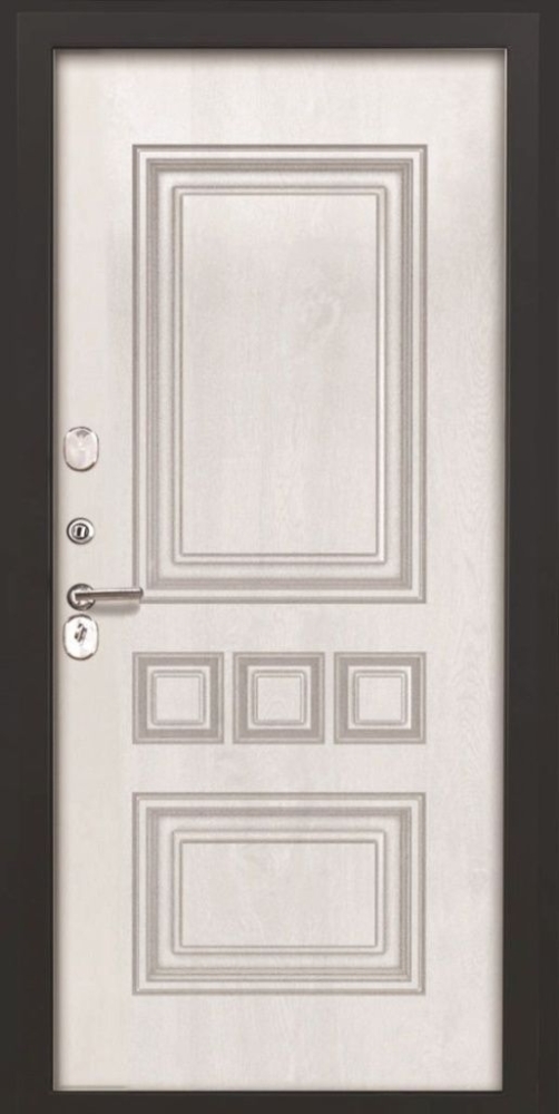Входная дверь ДвериПРО L-43 фл-608 винорит white DPRO191047 внутренняя сторона